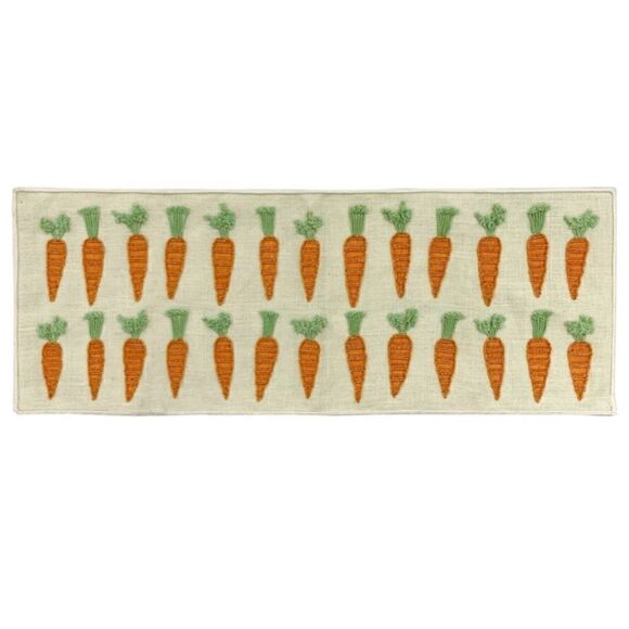 Beaded Spring Summer Table Runner and Placemat Set, New - Picture 3 of 12